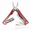 Multifunction Tool with LED, Made of Stainless Steel